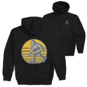 Hockey Hooded Sweatshirt - BigSkate (Back Design) 